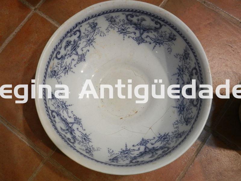 Antiguo aguamanil (ceramica inglesa) - Imagen 2